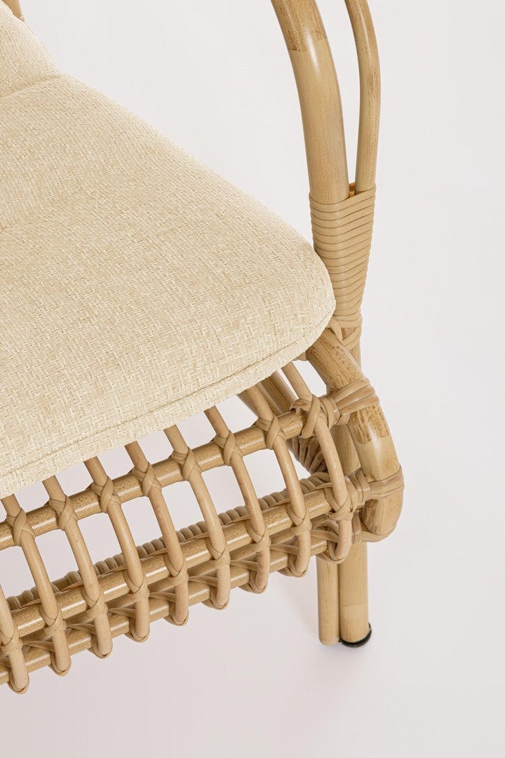 Bizzotto Poltrona da giardino Florisel Beige