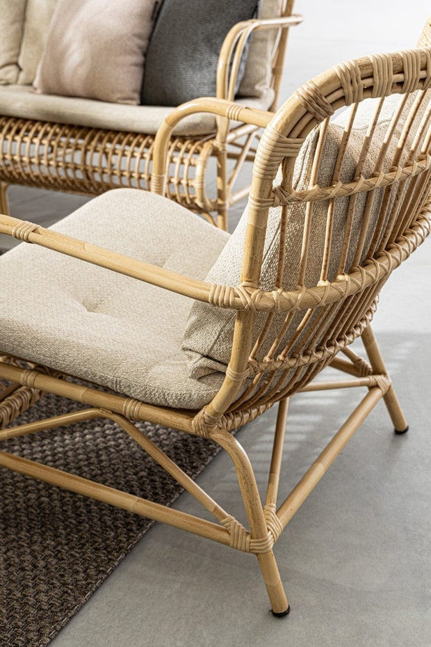 Bizzotto Poltrona da giardino Florisel Beige