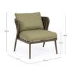 Bizzotto Poltrona da giardino Harlow Verde
