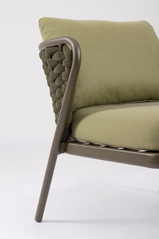 Bizzotto Poltrona da giardino Harlow Verde