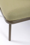 Bizzotto Poltrona da giardino Harlow Verde