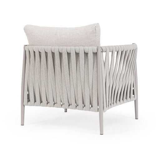 Bizzotto Poltrona da giardino Jacinta Moon Grigio