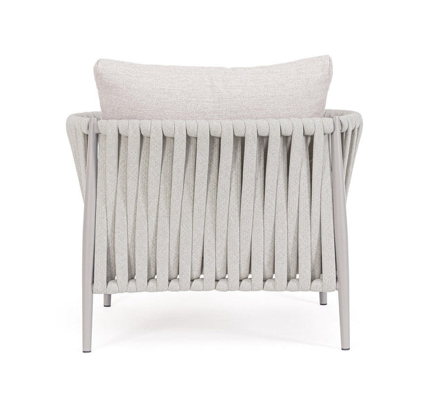 Bizzotto Poltrona da giardino Jacinta Moon Grigio