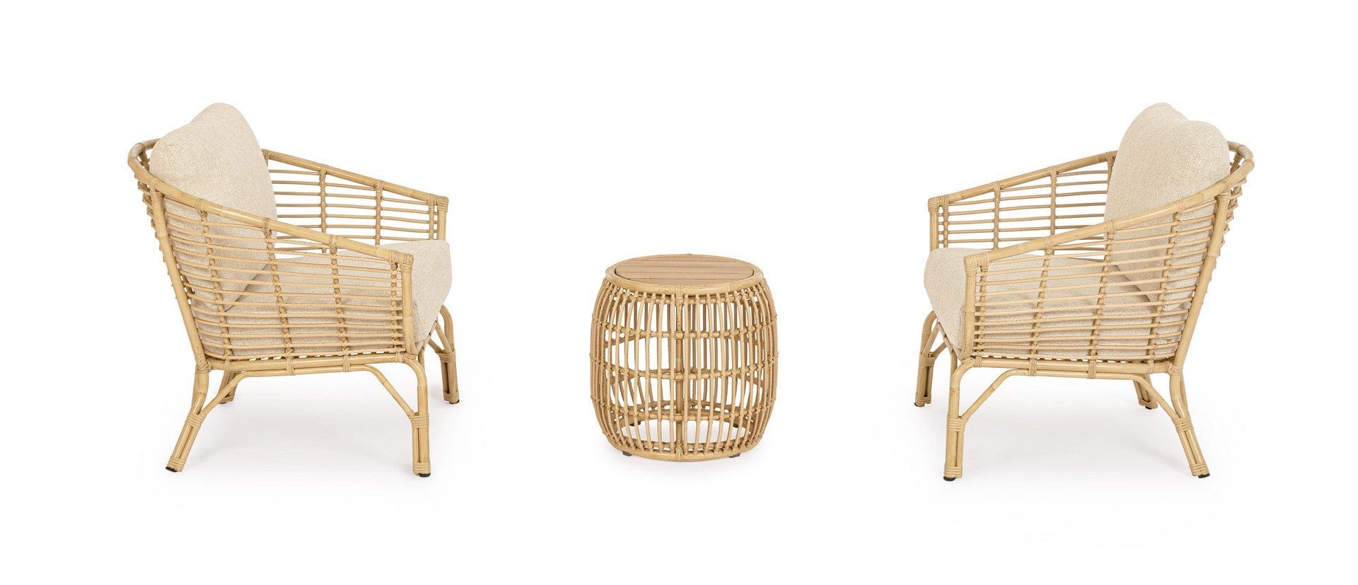 Bizzotto Poltrona da giardino Mabel Beige