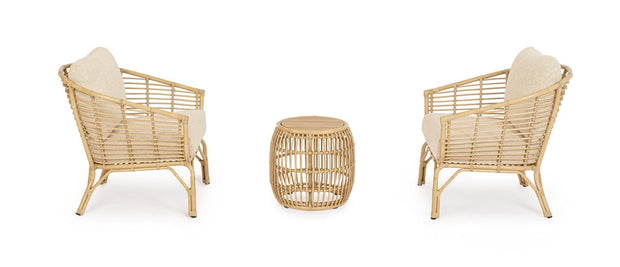Bizzotto Poltrona da giardino Mabel Beige