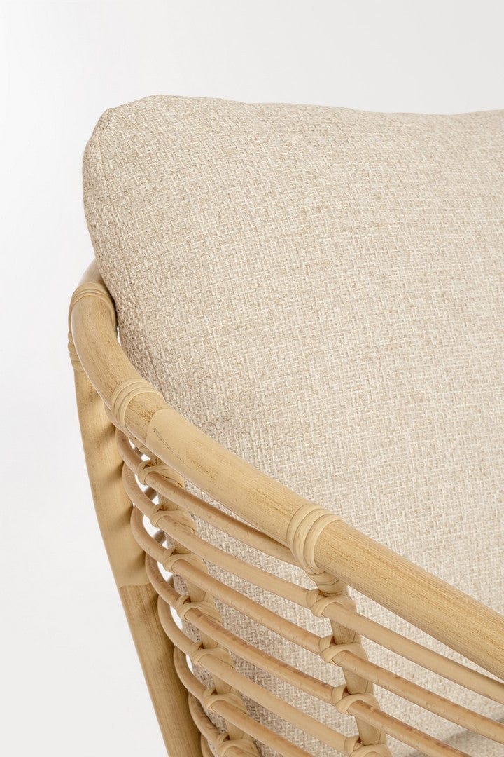 Bizzotto Poltrona da giardino Mabel Beige