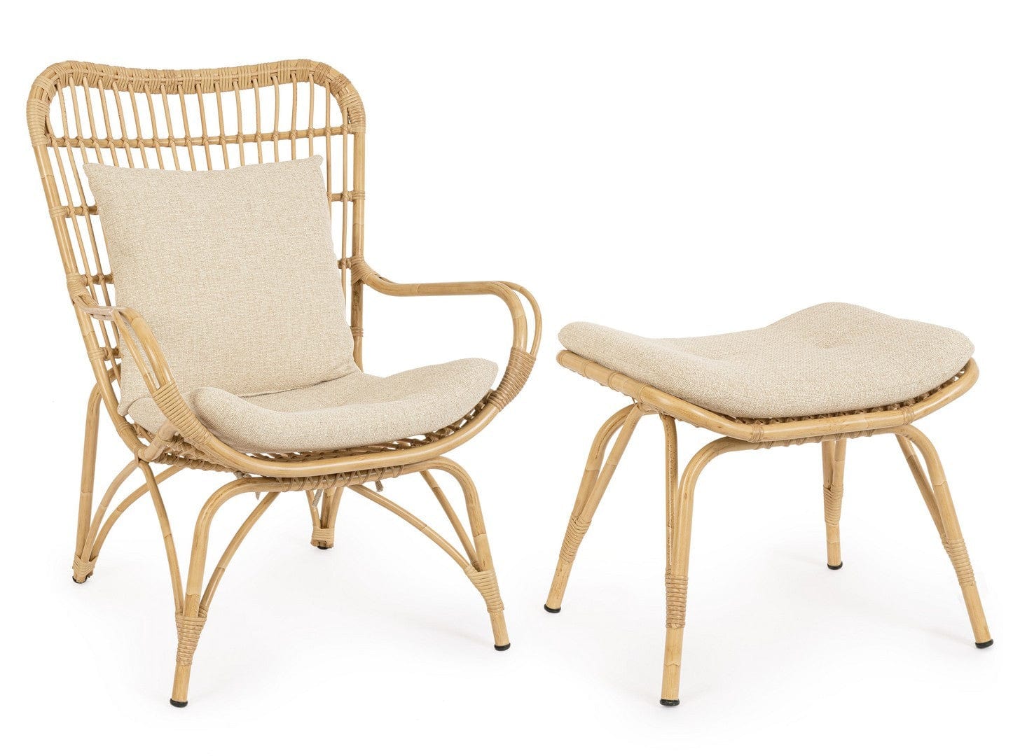 Bizzotto Poltrona da giardino Maela Beige
