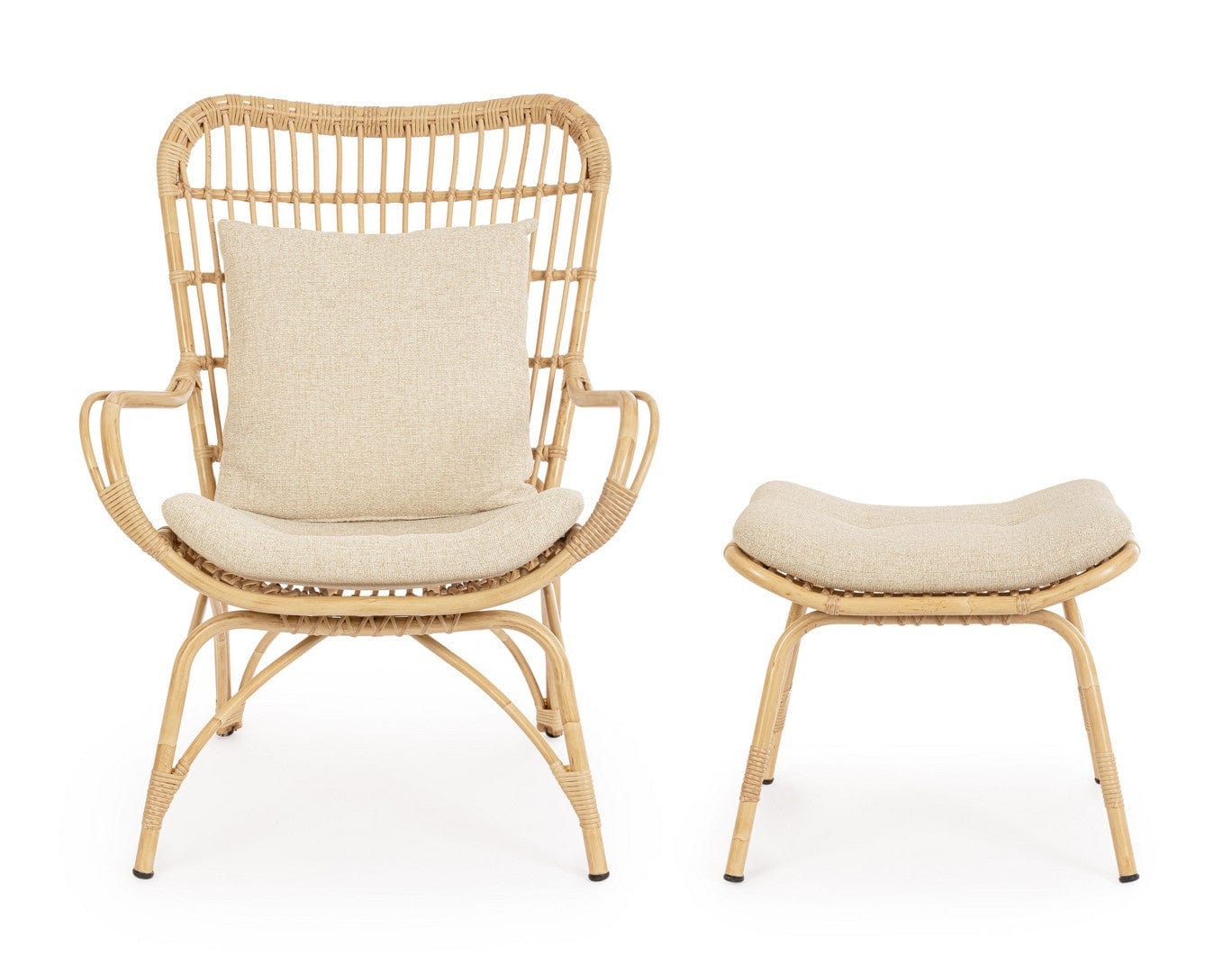 Bizzotto Poltrona da giardino Maela Beige