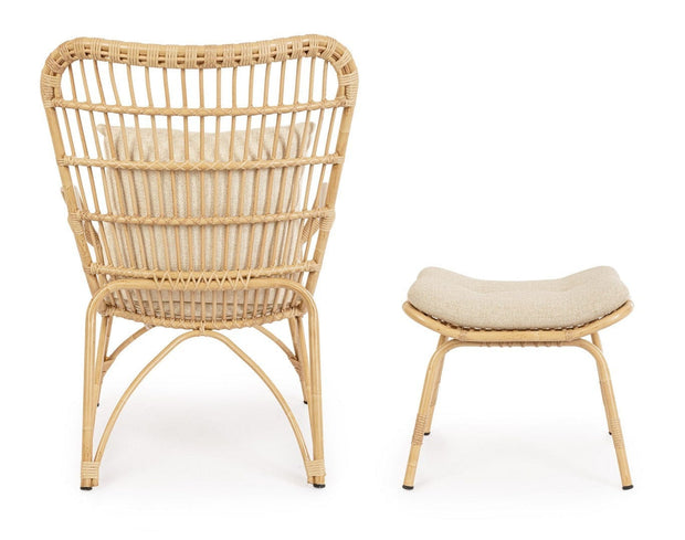 Bizzotto Poltrona da giardino Maela Beige