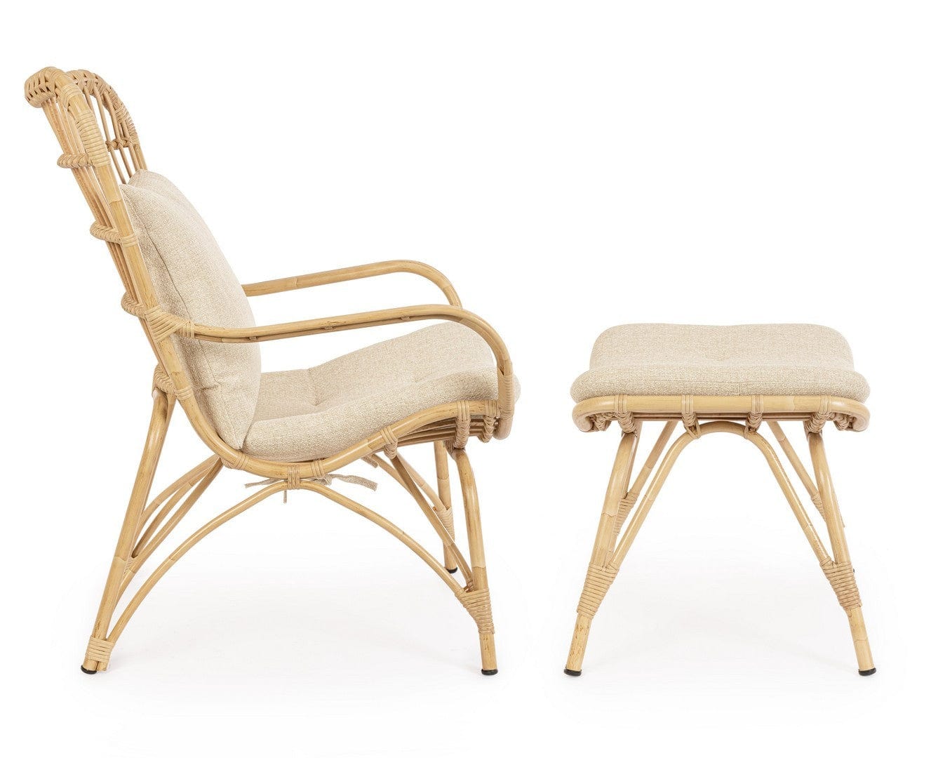 Bizzotto Poltrona da giardino Maela Beige