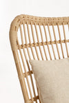 Bizzotto Poltrona da giardino Maela Beige