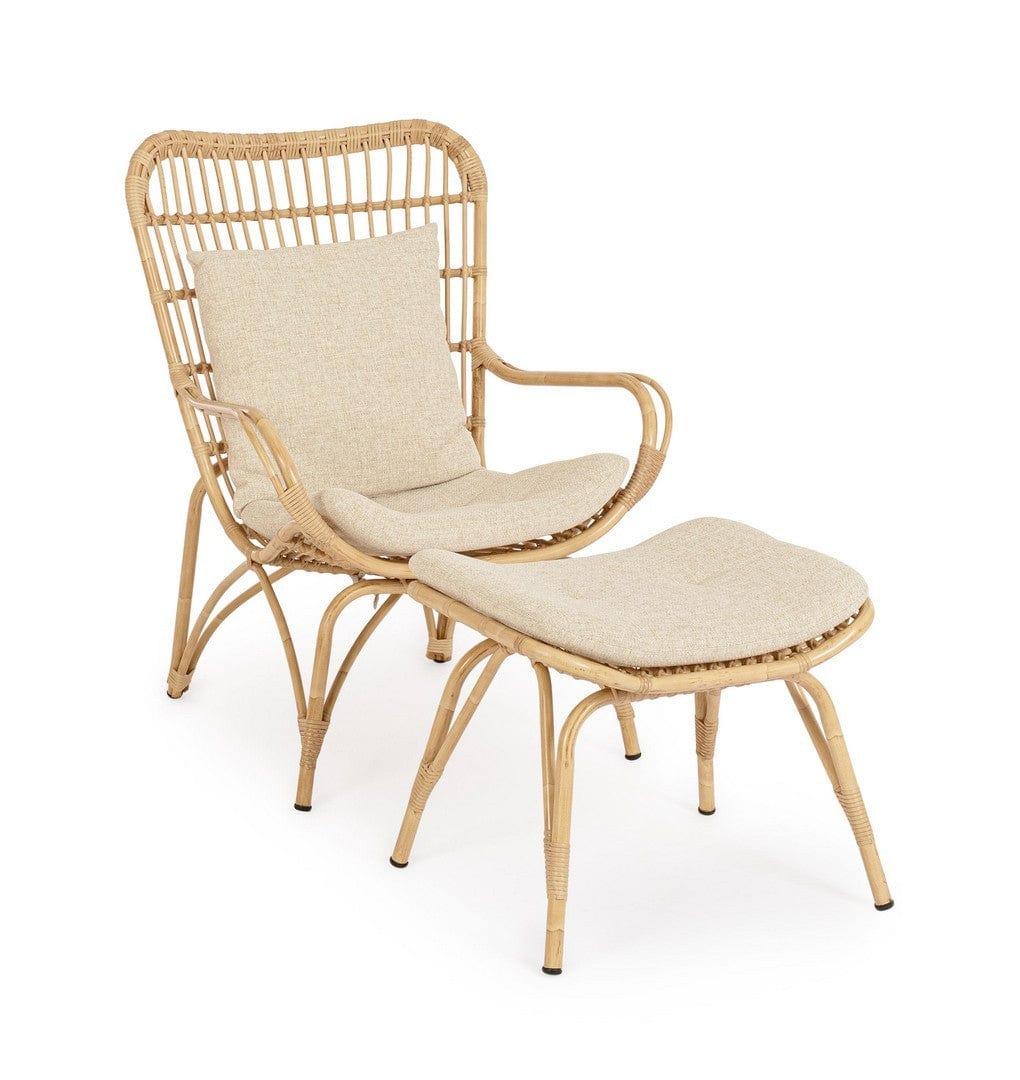 Bizzotto Poltrona da giardino Maela Beige