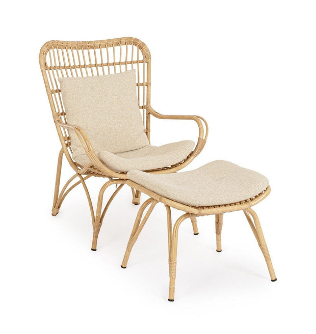 Bizzotto Poltrona da giardino Maela Beige