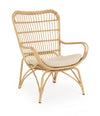 Bizzotto Poltrona da giardino Maela Beige