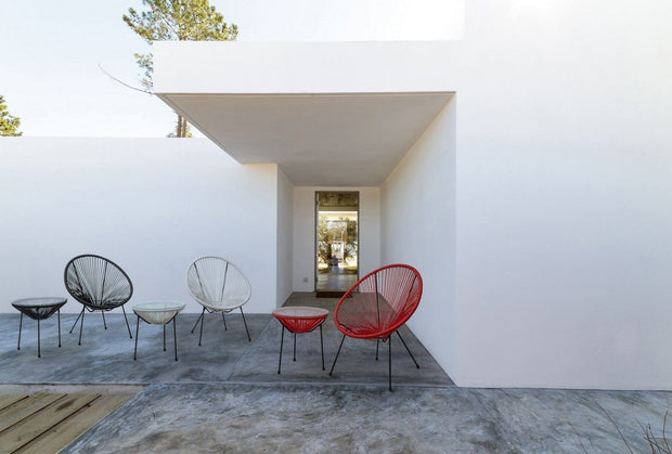 Bizzotto Poltrona da giardino Parker Bianco
