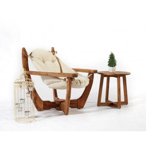 Poltrona da giardino Relax Crema