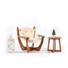 Poltrona da giardino Relax Crema (1)