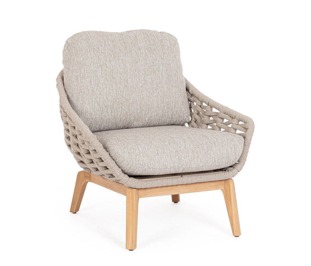 Bizzotto Poltrona da giardino Tamires Beige