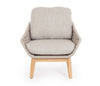 Bizzotto Poltrona da giardino Tamires Beige