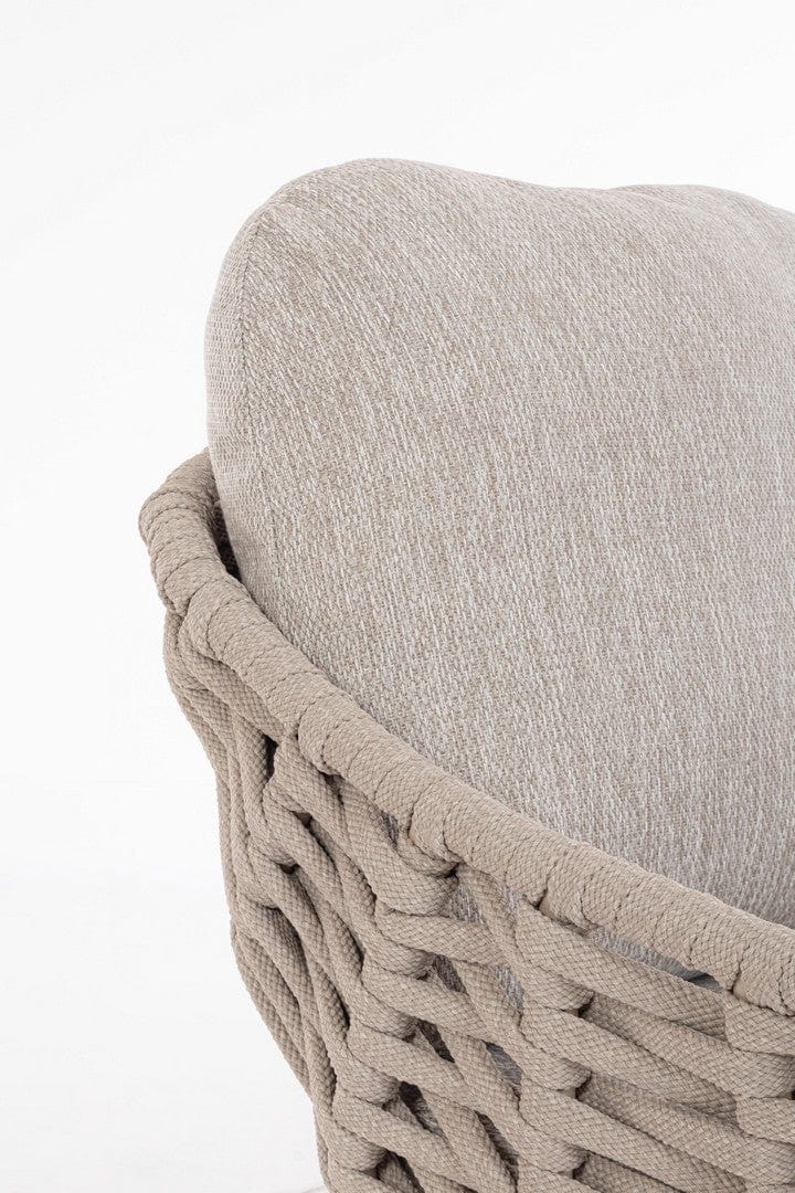 Bizzotto Poltrona da giardino Tamires Beige