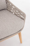 Bizzotto Poltrona da giardino Tamires Beige