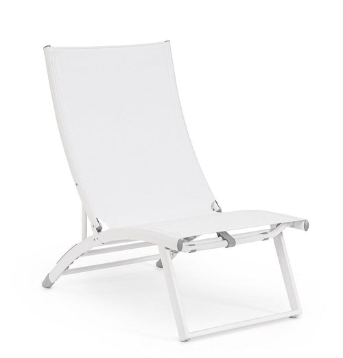 Bizzotto Poltrona da giardino Taylor Bianco