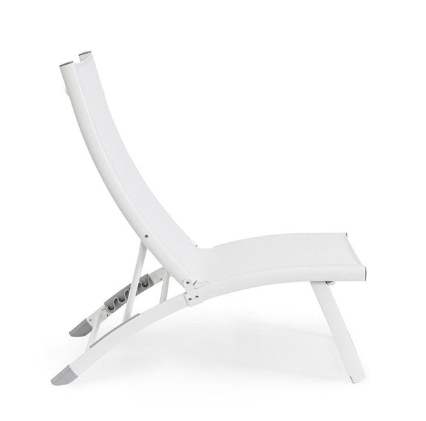 Bizzotto Poltrona da giardino Taylor Bianco