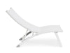 Bizzotto Poltrona da giardino Taylor Bianco