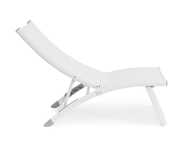 Bizzotto Poltrona da giardino Taylor Bianco