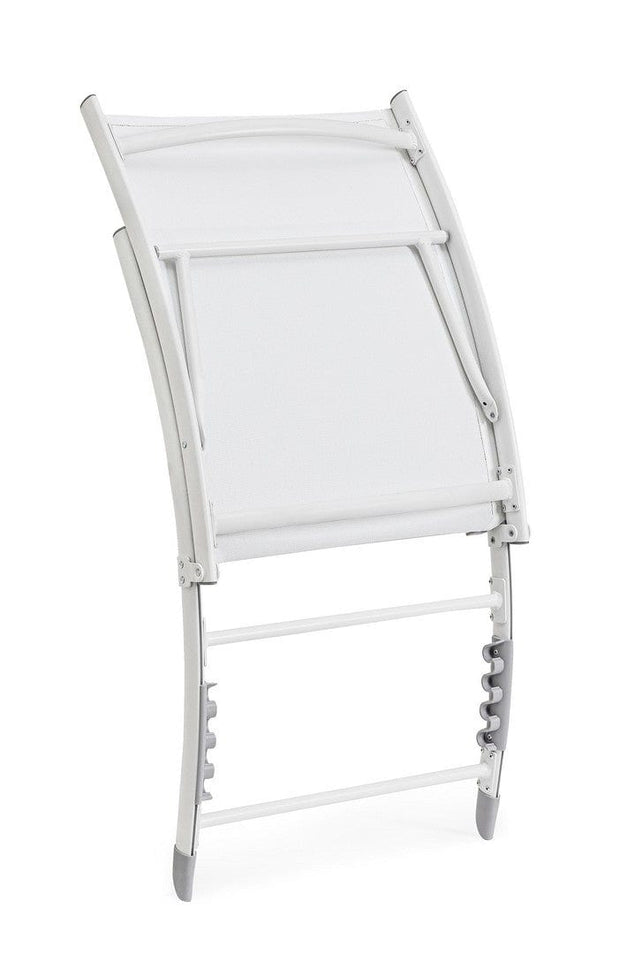 Bizzotto Poltrona da giardino Taylor Bianco