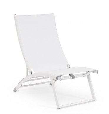 Bizzotto Poltrona da giardino Taylor Bianco