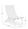 Bizzotto Poltrona da giardino Taylor Bianco