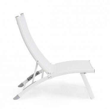 Bizzotto Poltrona da giardino Taylor Bianco