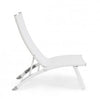 Bizzotto Poltrona da giardino Taylor Bianco