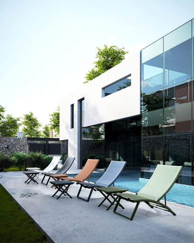 Bizzotto Poltrona da giardino Taylor Blu
