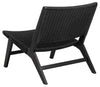 Actona Poltrona in legno Carson Nero