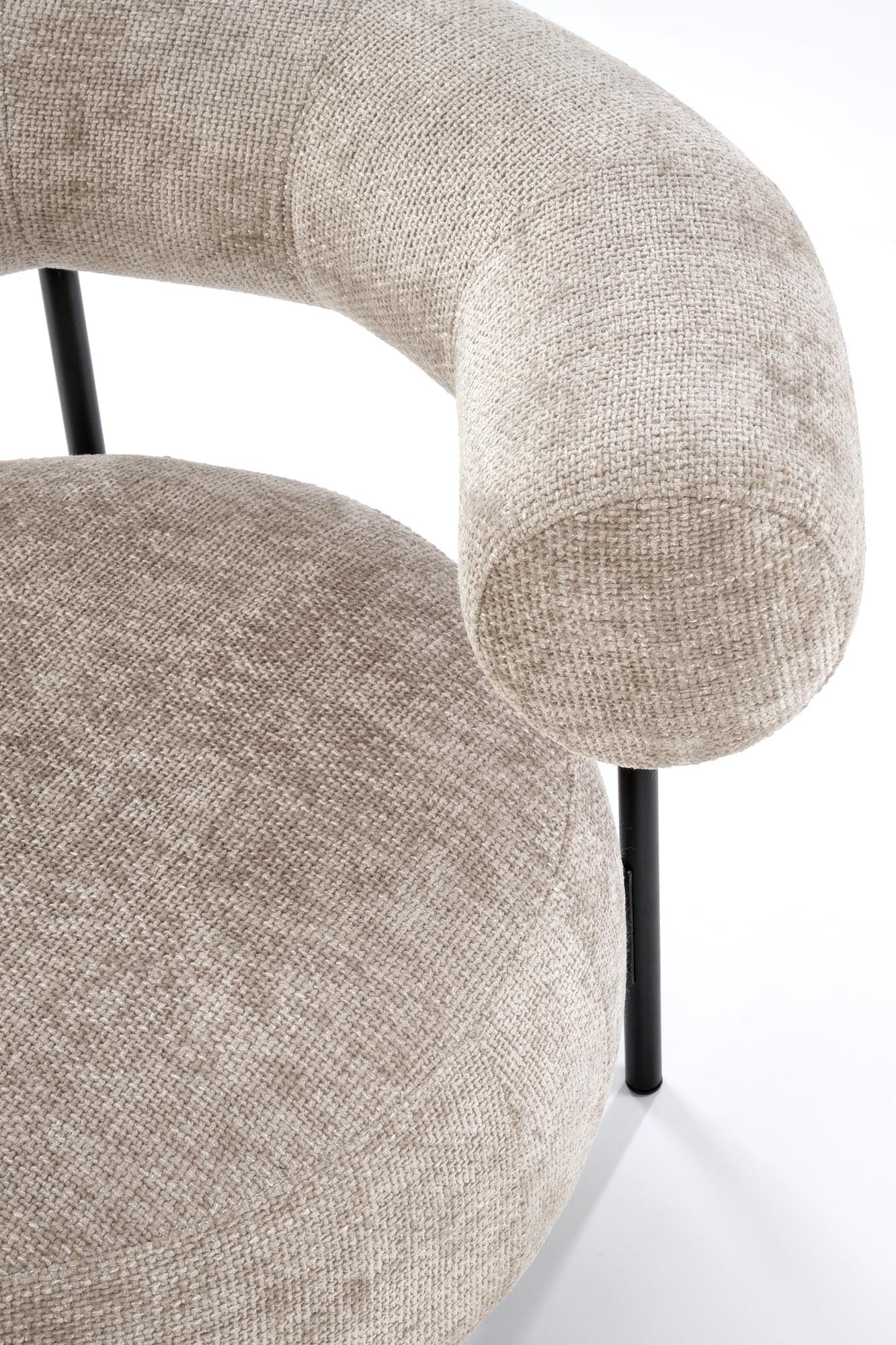 Halmar Poltrona in tessuto Hazard Beige