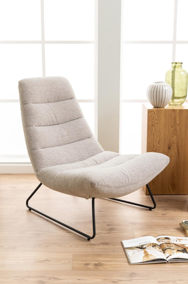 Actona Poltrona in tessuto Milford Beige