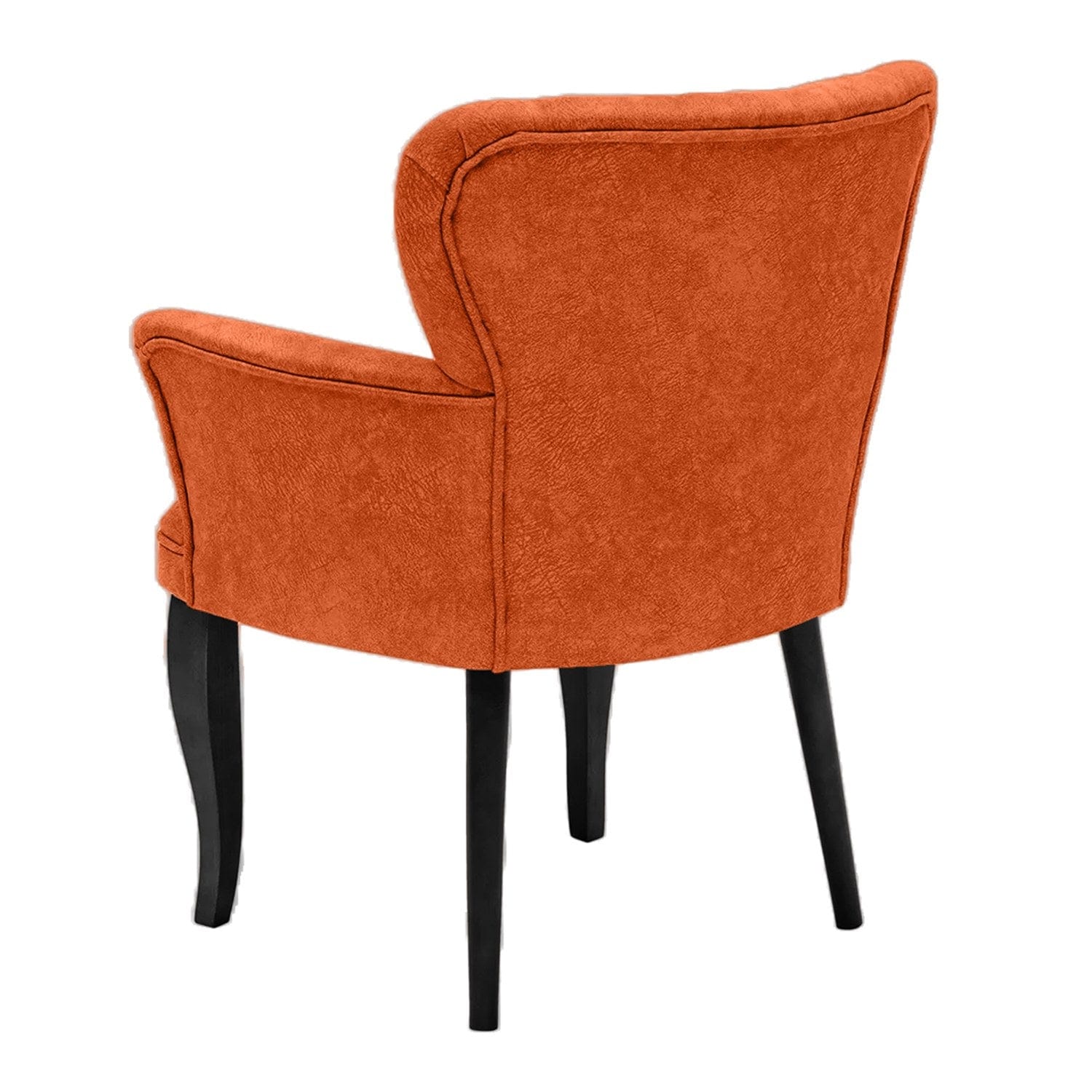 Poltrona in tessuto Paris Wooden Ruggine (2)
