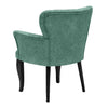 Poltrona in tessuto Paris Wooden Verde (2)