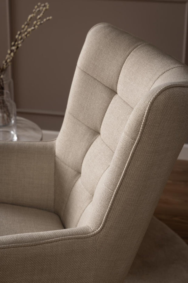 Actona Poltrona in tessuto Redding Beige