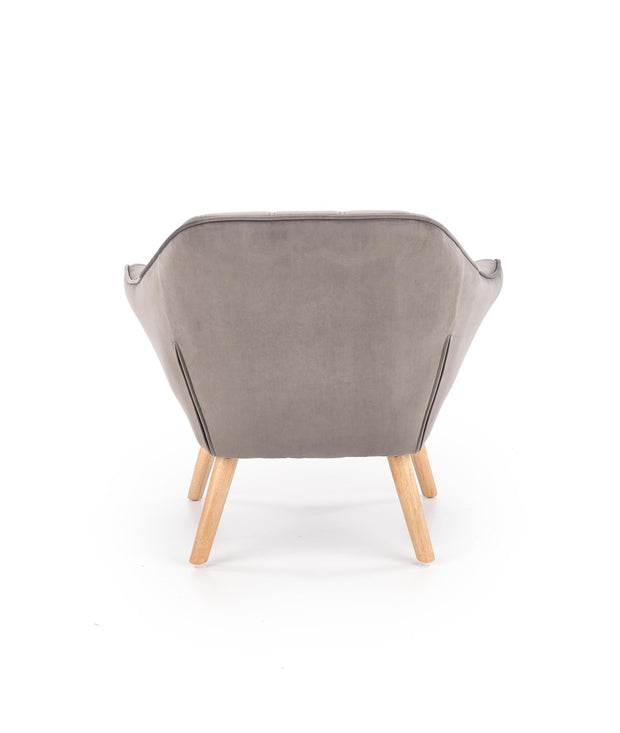 Halmar Poltrona in tessuto Romeo Grigio