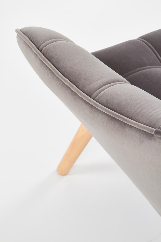 Halmar Poltrona in tessuto Romeo Grigio