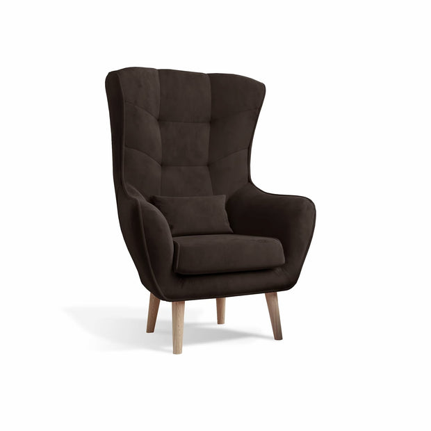 Poltrona in velluto Artiso (4) & ELTMPL-ARMCHAIR-ARTI