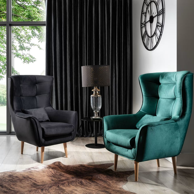 Poltrona in velluto Artiso (9) & ELTMPL-ARMCHAIR-ARTI