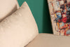 Poltrona Letto in tessuto Folde Crema (4)