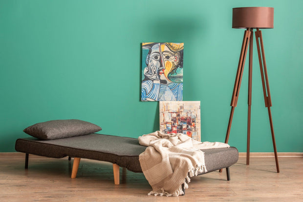 Poltrona Letto in tessuto Folde Grigio (2)