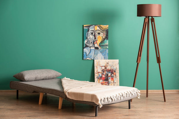 Poltrona Letto in tessuto Folde Grigio (4)