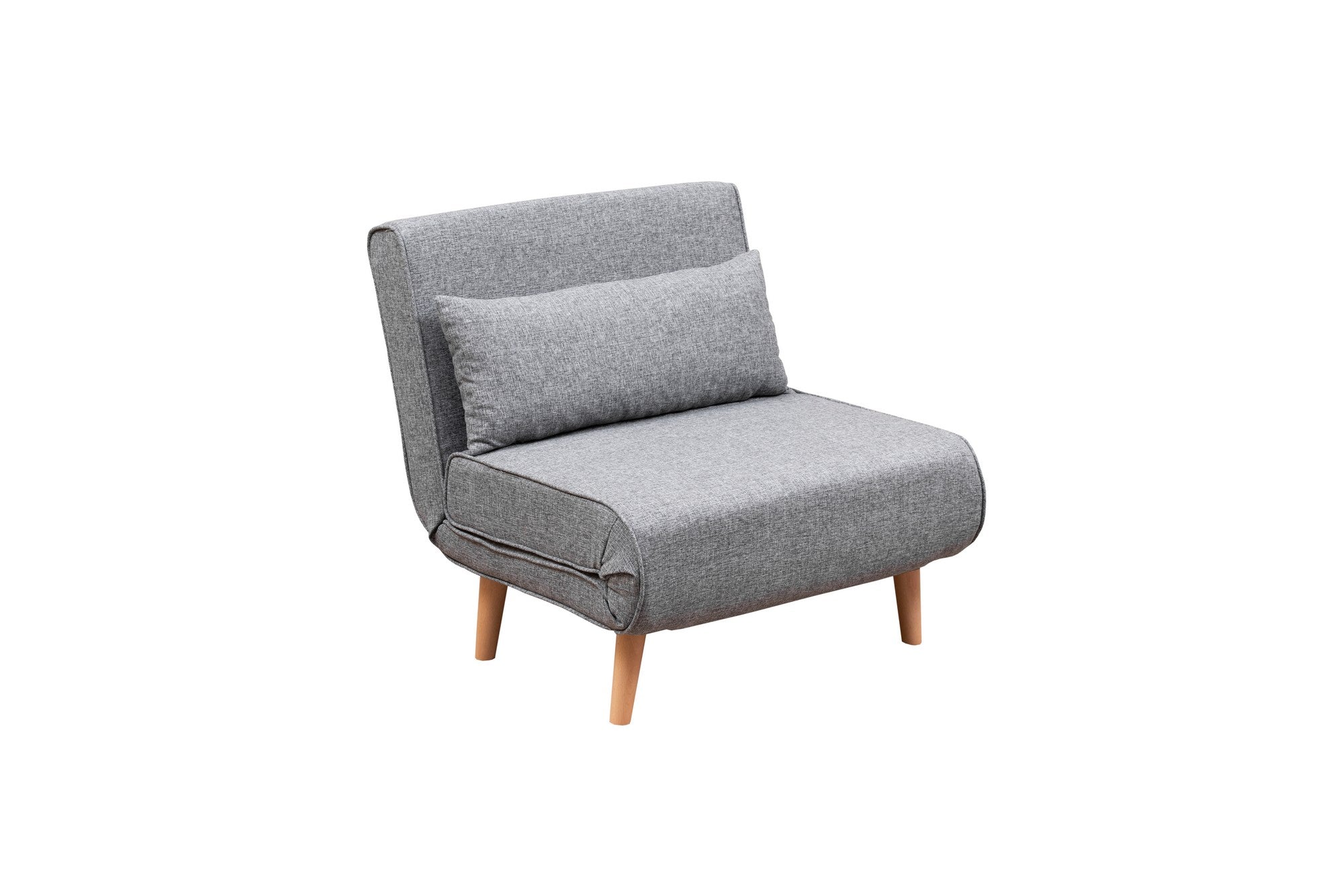 Poltrona Letto in tessuto Folde Grigio (6)