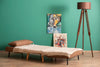 Poltrona Letto in tessuto Folde Marrone (4)